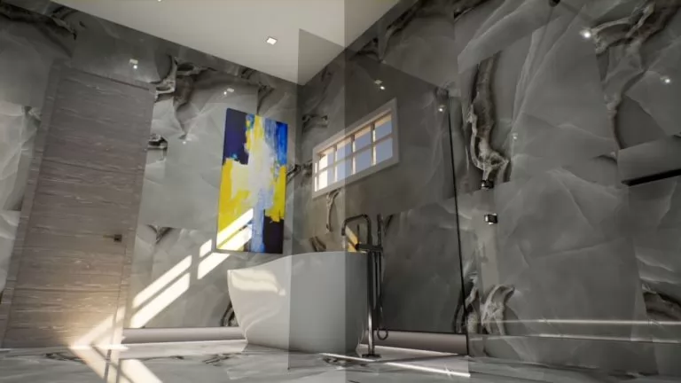 Bathrooms in 3D Renderings 3